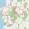 Shelburne Farms Loop trail, distance, elevation, map, profile, GPS track