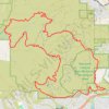 MTB Loop via Golden Fleece and Total Recall Trail in Peavine Mountain trail, distance, elevation, map, profile, GPS track