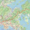 城門~北潭坳 trail, distance, elevation, map, profile, GPS track