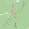 Spring Mountains - Pioneer Rock and Foxtail Spring trail, distance, elevation, map, profile, GPS track