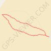 Alkali Flat Trail in White Sands National Park trail, distance, elevation, map, profile, GPS track