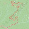 Mount LeConte, Cliff Top and Myrtle Point trail, distance, elevation, map, profile, GPS track