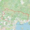 仙姑南坑 鴉山上坑 trail, distance, elevation, map, profile, GPS track