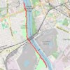 Cayce Riverwalk hike trail, distance, elevation, map, profile, GPS track