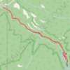 Punchbowl Falls trail, distance, elevation, map, profile, GPS track