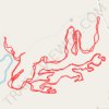 Brownsville Rockin' Roll Hatchie MTB Trails trail, distance, elevation, map, profile, GPS track