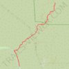 Black Star Canyon Falls trail, distance, elevation, map, profile, GPS track