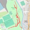 Memorial Park trail, distance, elevation, map, profile, GPS track