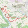 The Nguurung Bila Loop, the Woodland Loop, and the River Decent Tracks within The Corridor at Strathnairn walked trail, distance, elevation, map, profile, GPS track