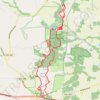The Tuckahoe 25k trail, distance, elevation, map, profile, GPS track