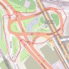 Silvertown Tunnel trail, distance, elevation, map, profile, GPS track