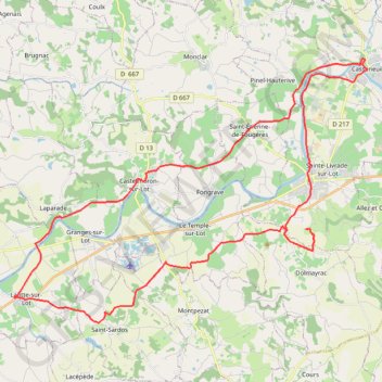 Morning Ride trail, distance, elevation, map, profile, GPS track