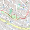 פארק שמואל trail, distance, elevation, map, profile, GPS track