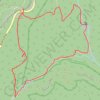 Rose River Loop Trail in Shenandoah National Park trail, distance, elevation, map, profile, GPS track