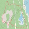 The Precipice Loop via Champlain North Ridge Trail and Schooner Head Path trail, distance, elevation, map, profile, GPS track