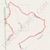 Big Canoe Creek Nature Preserve trail, distance, elevation, map, profile, GPS track
