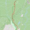 Lynn Peak route fast hike / run trail, distance, elevation, map, profile, GPS track