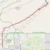 Seven Falls trail, distance, elevation, map, profile, GPS track