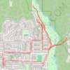 Lynn Valley Loop trail, distance, elevation, map, profile, GPS track