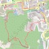 摩星嶺北坑 trail, distance, elevation, map, profile, GPS track
