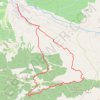 Silleta de Padul trail, distance, elevation, map, profile, GPS track