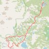 Dzangal trail, distance, elevation, map, profile, GPS track