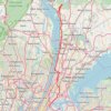 Old Croton Aqueduct Trail and Bronx trail, distance, elevation, map, profile, GPS track
