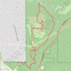 South Tiger Mountain Loop Hike trail, distance, elevation, map, profile, GPS track