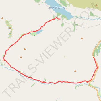Old Wade Road near Sma Glen trail, distance, elevation, map, profile, GPS track
