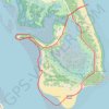 Sandy Point Loop, Newbury / Plum Island, MA trail, distance, elevation, map, profile, GPS track