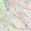 Warabrook run trail, distance, elevation, map, profile, GPS track