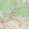走私坳南坑 trail, distance, elevation, map, profile, GPS track