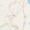 7 Ascents in the Dead Sea trail, distance, elevation, map, profile, GPS track
