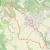 Cycling from tefahot to hazon and back through maghar trail, distance, elevation, map, profile, GPS track
