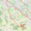 Ballycorus leadmines mtb trails brush clearing trail, distance, elevation, map, profile, GPS track