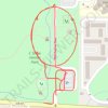 C Snow Hinton Park paths trail, distance, elevation, map, profile, GPS track