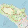 Afternoon Walk trail, distance, elevation, map, profile, GPS track