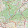 走私坳南左坑 trail, distance, elevation, map, profile, GPS track