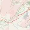 Yeruham Crater to Midreshet Ben Gurion trail, distance, elevation, map, profile, GPS track