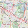 Auburn Circle trail, distance, elevation, map, profile, GPS track