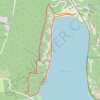 West Bluff Trail and Tumbled Rocks Trail Loop in Devil's Lake State Park trail, distance, elevation, map, profile, GPS track