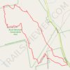 Town Forest Loop in Brush Mountain Conservation Area trail, distance, elevation, map, profile, GPS track