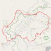 Timna Park Circle trail, distance, elevation, map, profile, GPS track
