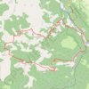 MAGLEŠ Lastra - Zabava - Kušakovići - vrh Pali - Gornje Lesk... trail, distance, elevation, map, profile, GPS track
