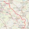 The Jo Cox Way 2022 Day 3 Market Bosworth to Milton Keynes trail, distance, elevation, map, profile, GPS track