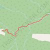 Ouzel Falls, Calypso Cascades and Copeland Falls trail, distance, elevation, map, profile, GPS track