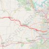 More bike ride on the Silver Comet Trail (and some other side quests) trail, distance, elevation, map, profile, GPS track