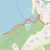 Walk from lodge to loch and back, Loch Insh trail, distance, elevation, map, profile, GPS track