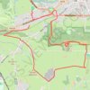 Otley Chevin trail, distance, elevation, map, profile, GPS track