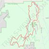 Palmer, Cabin Canyon, Strausenbach, Scotsman, and Central Gardens Trails Loop trail, distance, elevation, map, profile, GPS track